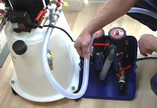 Power flush machine