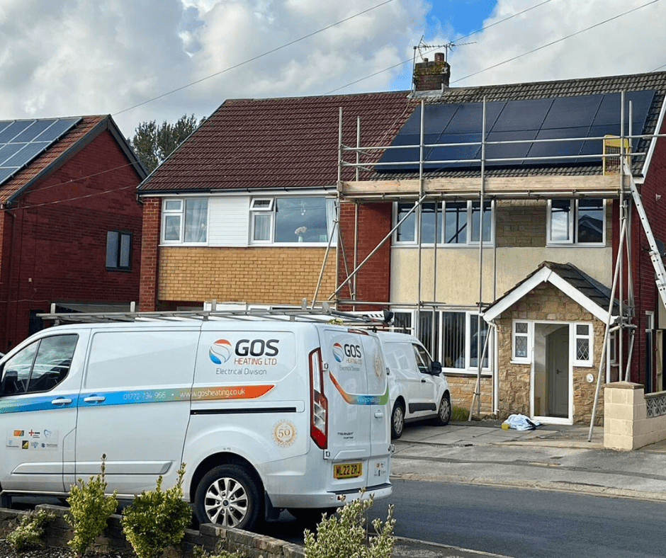 solar PV installation