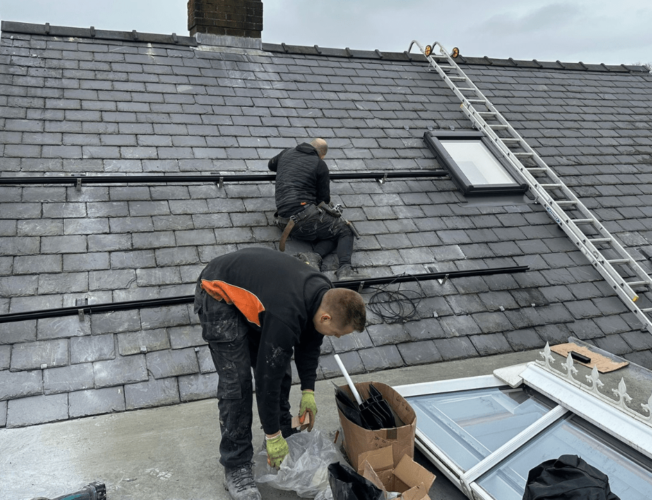 solar PV installation