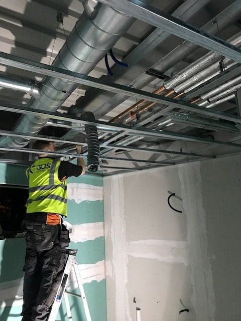 Italian Orchard Pipework & Ventilation